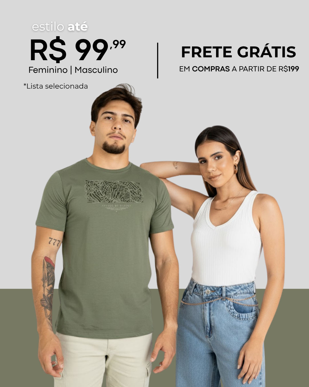 R$ 99,99 // mobile